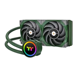 Thermaltake TOUGHLIQUID 240 ARGB Sync Racing Green All-In-One Liquid Cooler